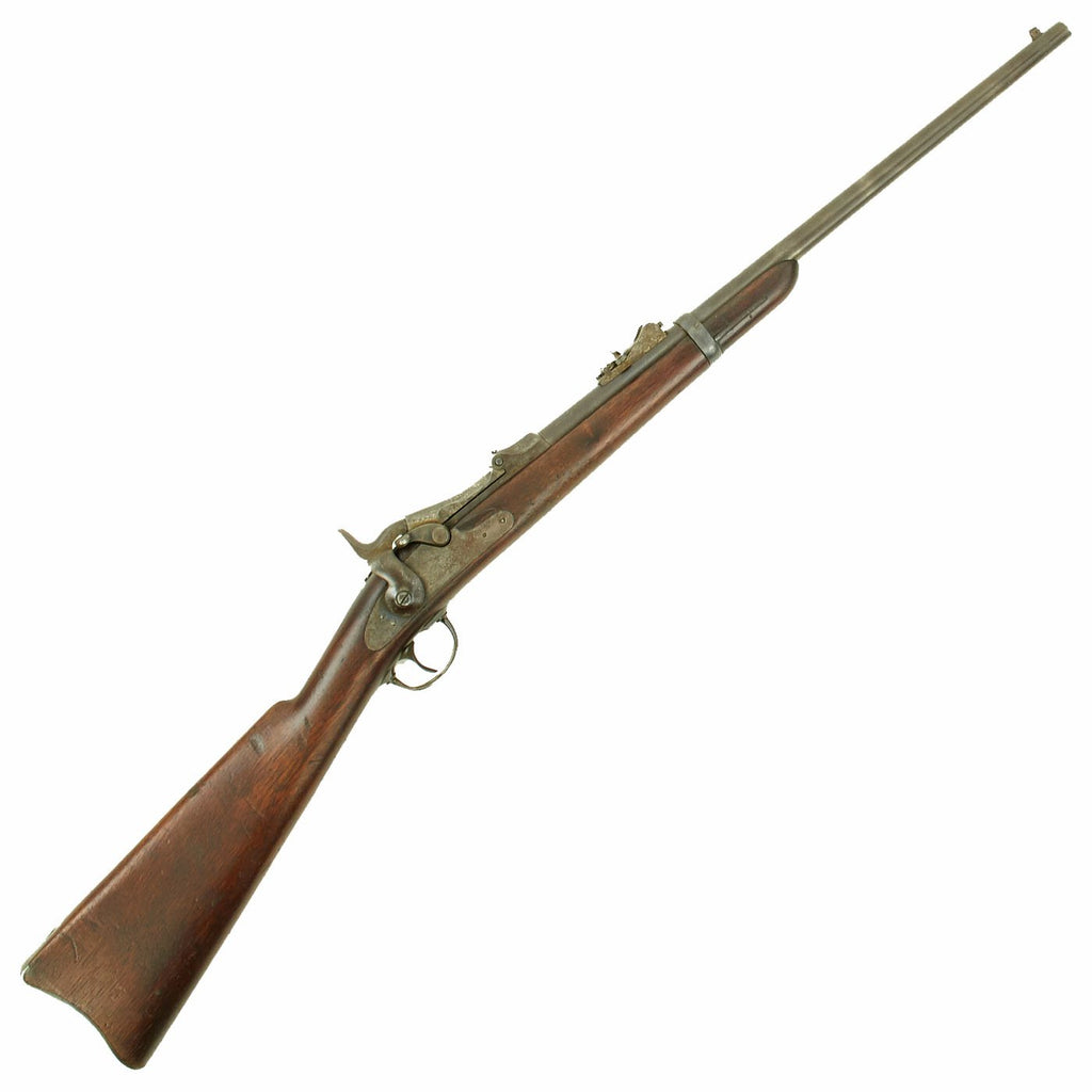 Original U.S. Springfield Trapdoor Model 1873 Saddle Ring Cavalry Carbine made in 1880 - Serial No 126275 Original Items