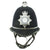 Original British Comb Top Bobby Helmet from the West Midlands Police in size 59cm c.1990 Original Items