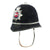 Original British Rose Top Queen's Crown Police Bobby Helmet from the Surrey Constabulary Original Items