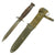 Original U.S. WWII Blade Marked M3 Fighting Knife by Robeson Cutlery with M8A1 Scabbard Original Items