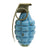 Original U.S. WWII MkII Inert Practice Pineapple Fragmentation Hand Grenade Original Items