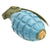 Original U.S. WWII MkII Inert Practice Pineapple Fragmentation Hand Grenade Original Items