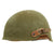 Original U.S. WWII Experimental T19E1 Tank Crew Helmet Liner with Chinstrap Original Items