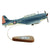 WWII Wood 1/24 Model Airplane Collection - Douglas Dive Bomber, Grumman TBF Avenger, Vought OS2U Kingfisher, Curtiss-Wright CW-22, Ilyushin Il-2 Shturmovik Original Items