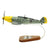 Wood 1/24 Model Airplane Collection - Junkers Ju 87, Messerschmitt Bf 109, Spirit of St. Louis, Lockheed Model 12 Electra Junior, Wright Flyer Original Items
