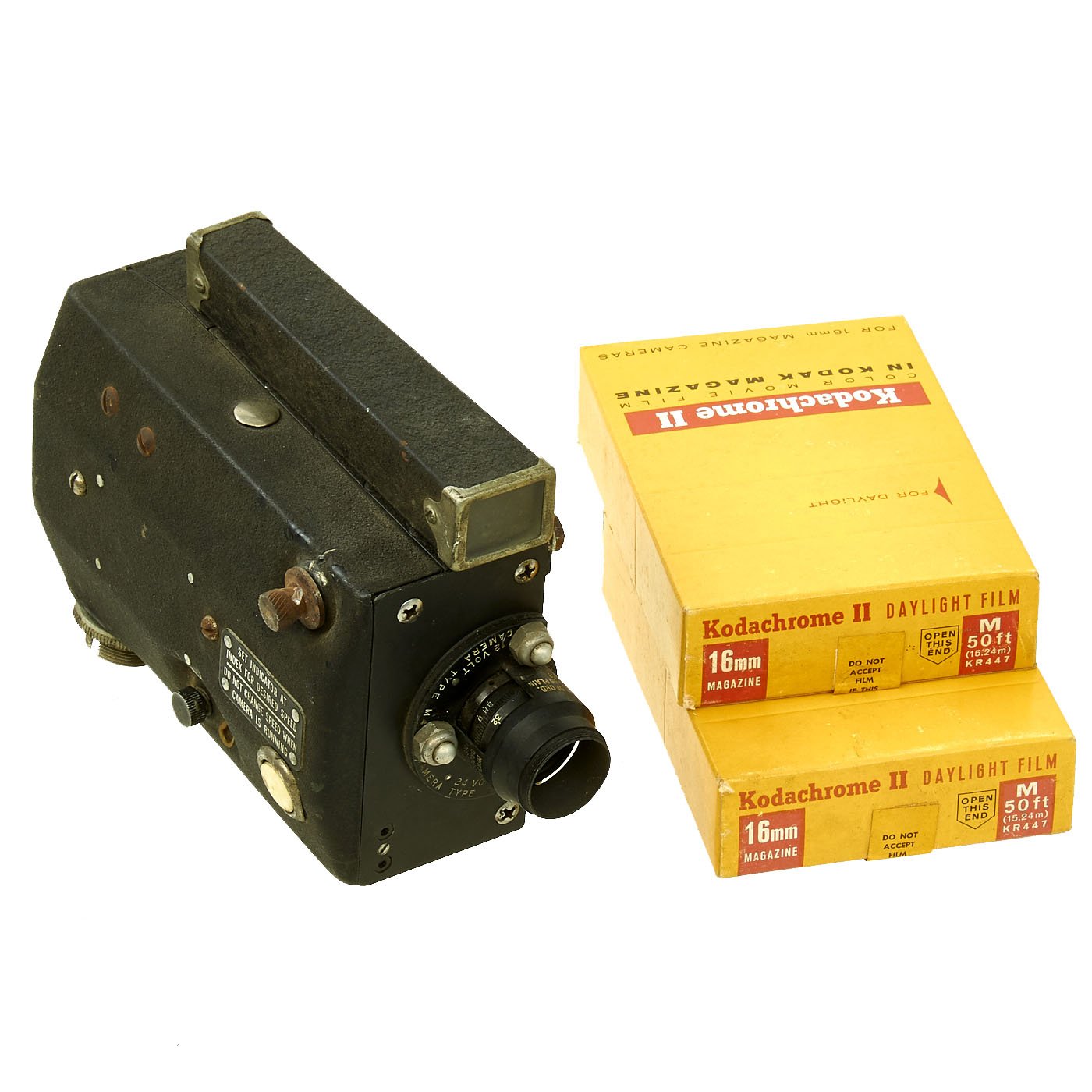 Original WWII USAAF AN-N6 Motion Picture Gun Camera with 16mm