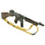 Original U.S. WWII Thompson M1928A1 Display Submachine Gun Serial No. A.O. 43059 - Original WWII Parts Original Items