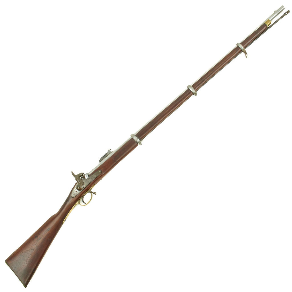 Original U.S. Civil War Era 3rd Model P-1853 Enfield Three Band Percussion Export Rifle dated 1862 Original Items