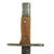Original Japanese Late WWII Arisaka Type 30 Bayonet by Toyoda with Wooden Scabbard & Rubberized Frog Original Items