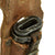 Original Japanese Late WWII Arisaka Type 30 Bayonet by Toyoda with Wooden Scabbard & Rubberized Frog Original Items