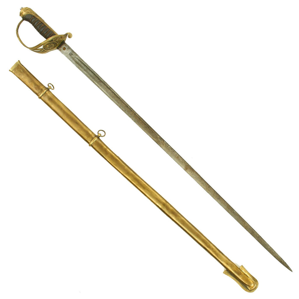 Original British 1845 Pattern Infantry Officer Sword Marked Nepaul by Harman & Co Calcutta Original Items