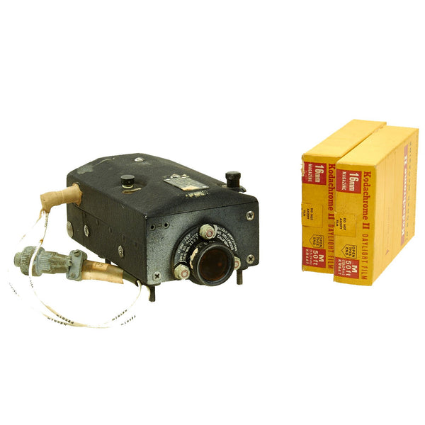 Gsap Camera Original U.S. WWII USAAF AN-N6 GSAP Gun Camera with Two 16mm Kodachrom ...