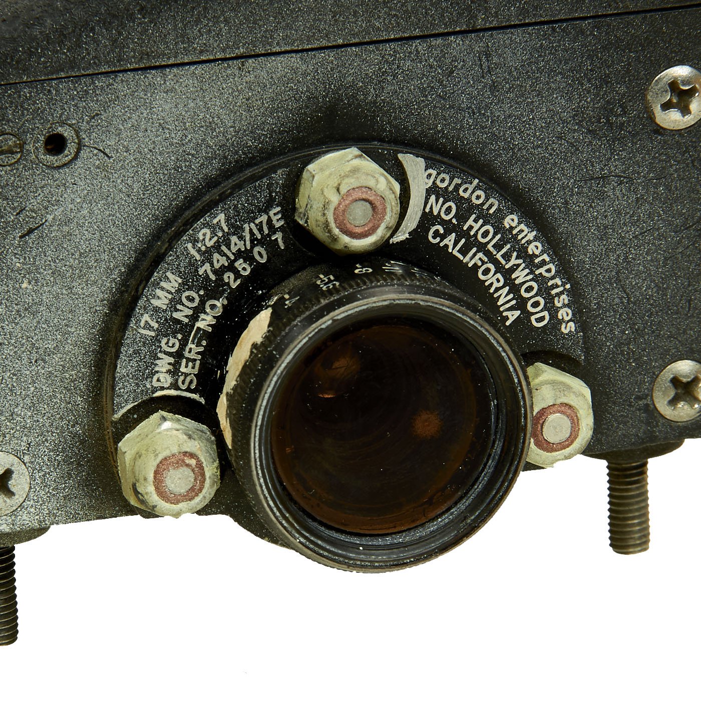 Gsap Camera Original U.S. WWII USAAF AN-N6 GSAP Gun Camera with Two 16mm Kodachrom ...