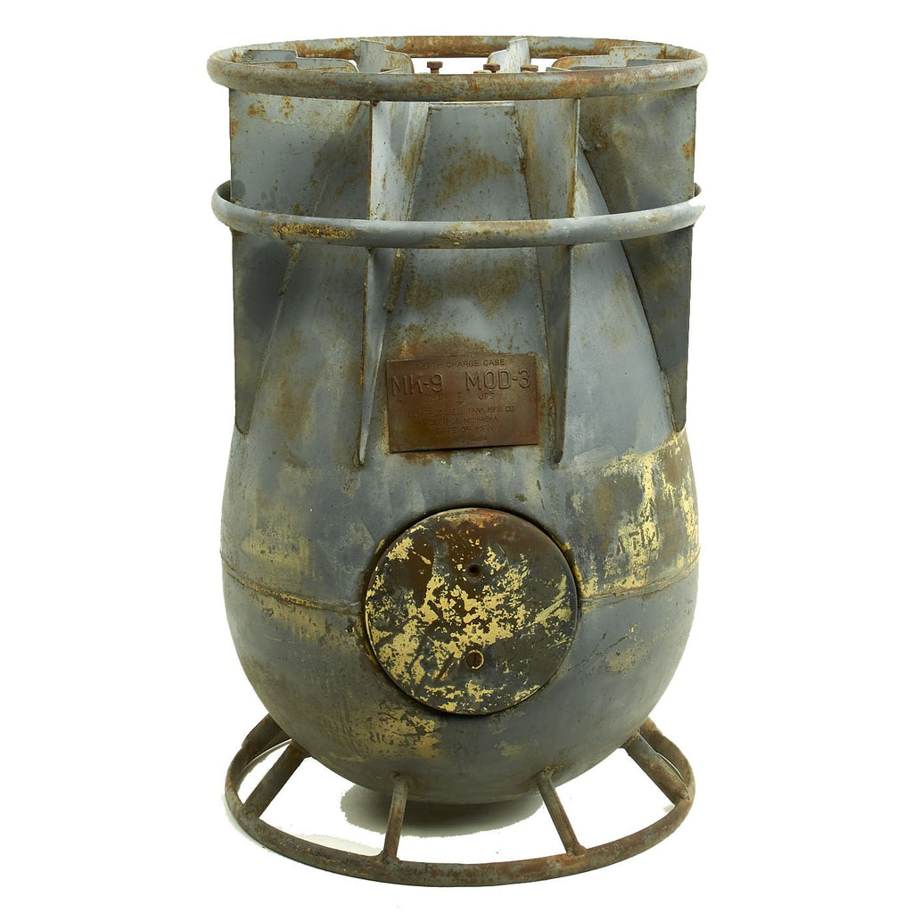 Original U.S. Navy WWII Depth Charge Mark 9 Model 3 - Inert Original Items