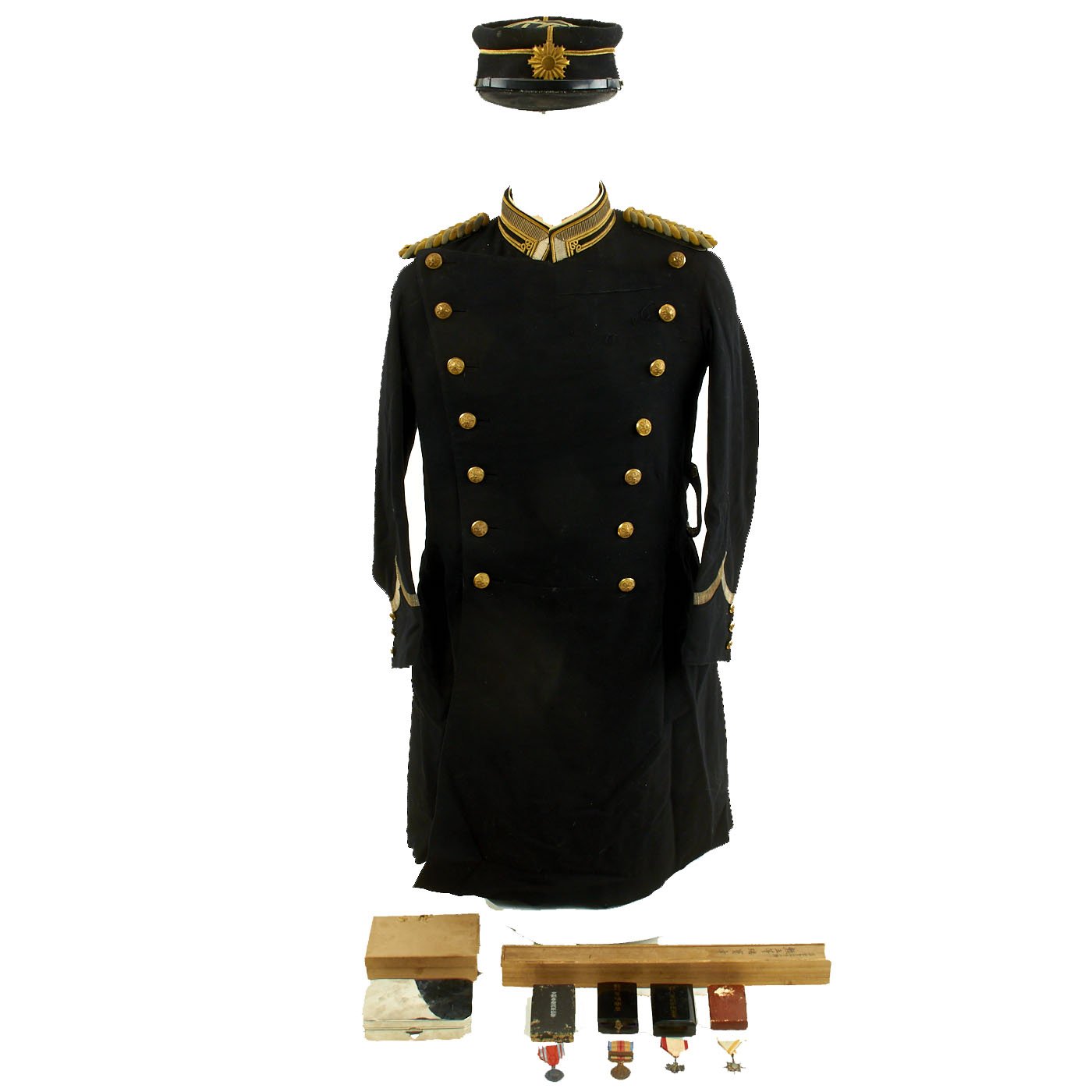 Original Japanese WWII Imperial Army Officer Dress Uniform Original Japanese WWII Imperial Army Officer Dress Uniform