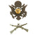 Original U.S. WWI Named 129th Infantry Regiment Diary - Insignia - Garrison Cap Grouping Original Items