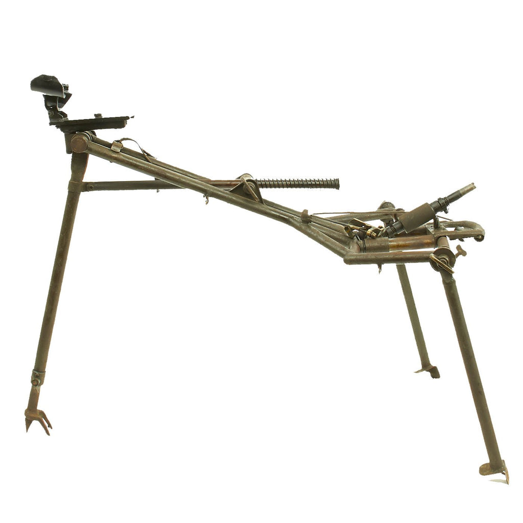 Original German WWII 8mm Danish Madsen Machine Gun Tripod Mount Original Items