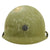 Original U.S. Vietnam War Ingersoll M1 Helmet with Lt. Colonel Insignia & WWII MSA Liner Original Items