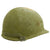 Original U.S. Vietnam War Ingersoll M1 Helmet with Lt. Colonel Insignia & WWII MSA Liner Original Items