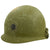 Original U.S. Vietnam War Ingersoll M1 Helmet with Lt. Colonel Insignia & WWII MSA Liner Original Items