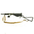 Original British WWII Sten MkII Early Loop Stock Display Submachine Gun with Magazine & Sling Original Items