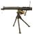Original British WWII Vickers Display Medium Machine Gun with Tripod and Accessories Original Items