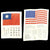Original U.S. WWII Allied Air Force Pacific Theater Blood Chit Set of Two Original Items