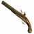 Original Revolutionary War Era Iron Mounted Germanic Flintlock Dragoon Pistol circa 1770 Original Items