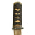 Original Japanese Tanto Short Sword with Kogatana Knife and Decorative Lacquered Scabbard - Handmade Blade Original Items