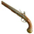 Original British Officers Flintlock Pistol by Bumford with Single Screw Behind the Hammer - dated 1755 Original Items