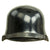 Original German WWII Named M34 Square Dip NSDAP Double Decal Civic Police Steel Helmet Original Items