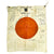 Original Japanese WWII Guadalcanal Captured USGI Signed Silk "Meatball" Flag - 132nd Infantry Regiment Original Items
