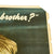 Original U.S. WWII 1943 Doing All You Can Brother? Buy War Bonds Poster Original Items