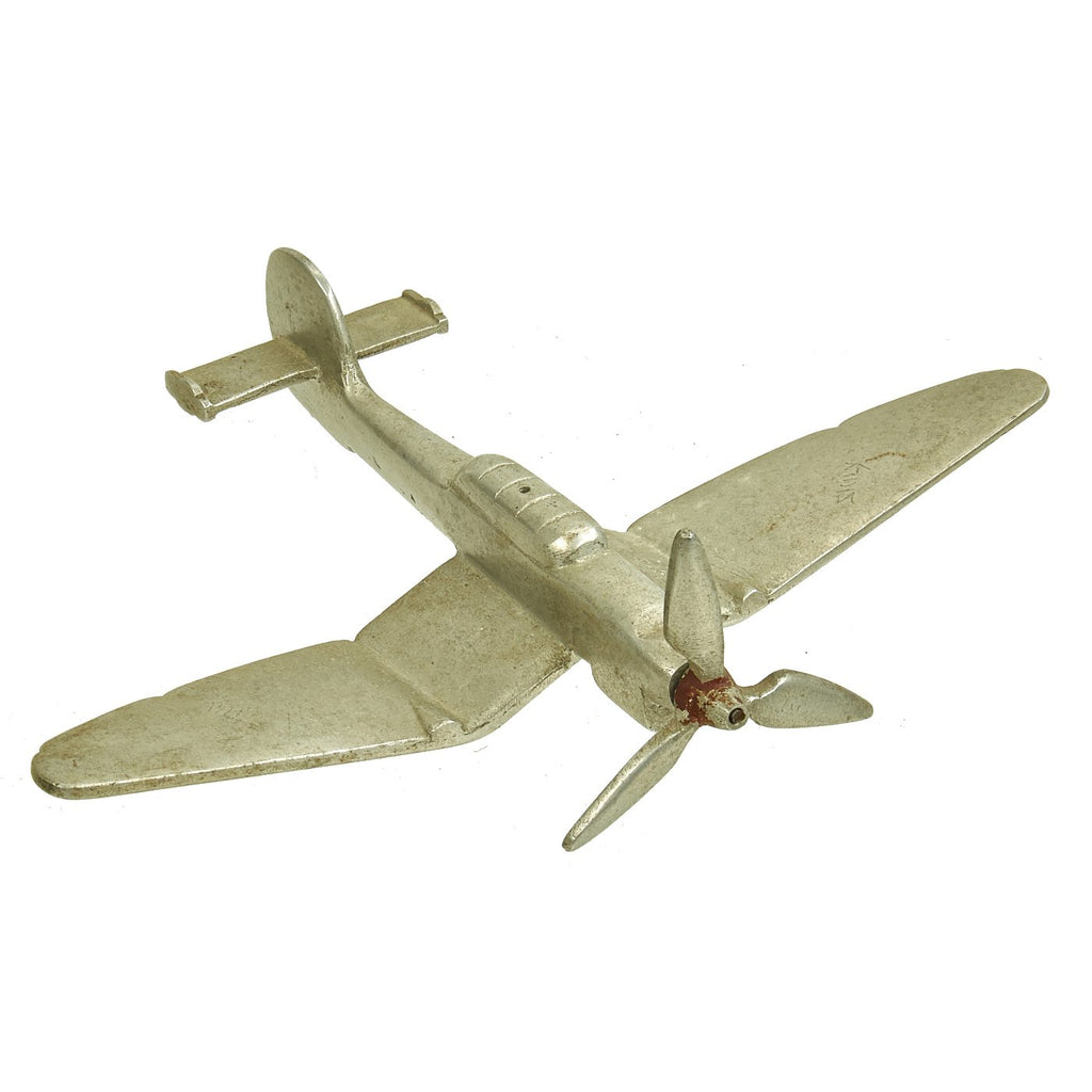 Original German WWII POW Manufactured Model Aluminum Junkers Ju 87 Stuka - Marked Sicily 1944 Original Items