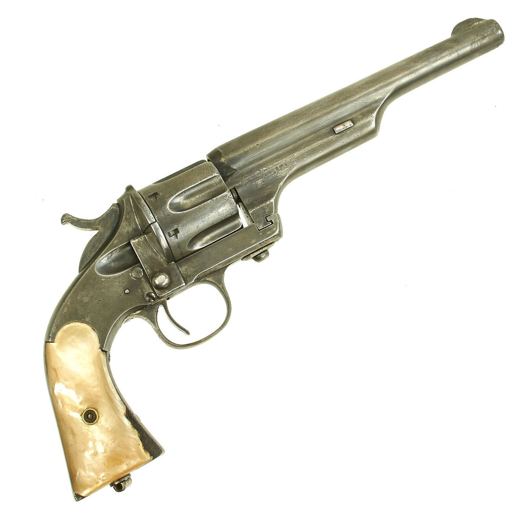 Original U.S. Merwin & Hulbert 1876 Frontier 2nd Model .44-40 Revolver with Pearl Grips - Serial 14605 Original Items