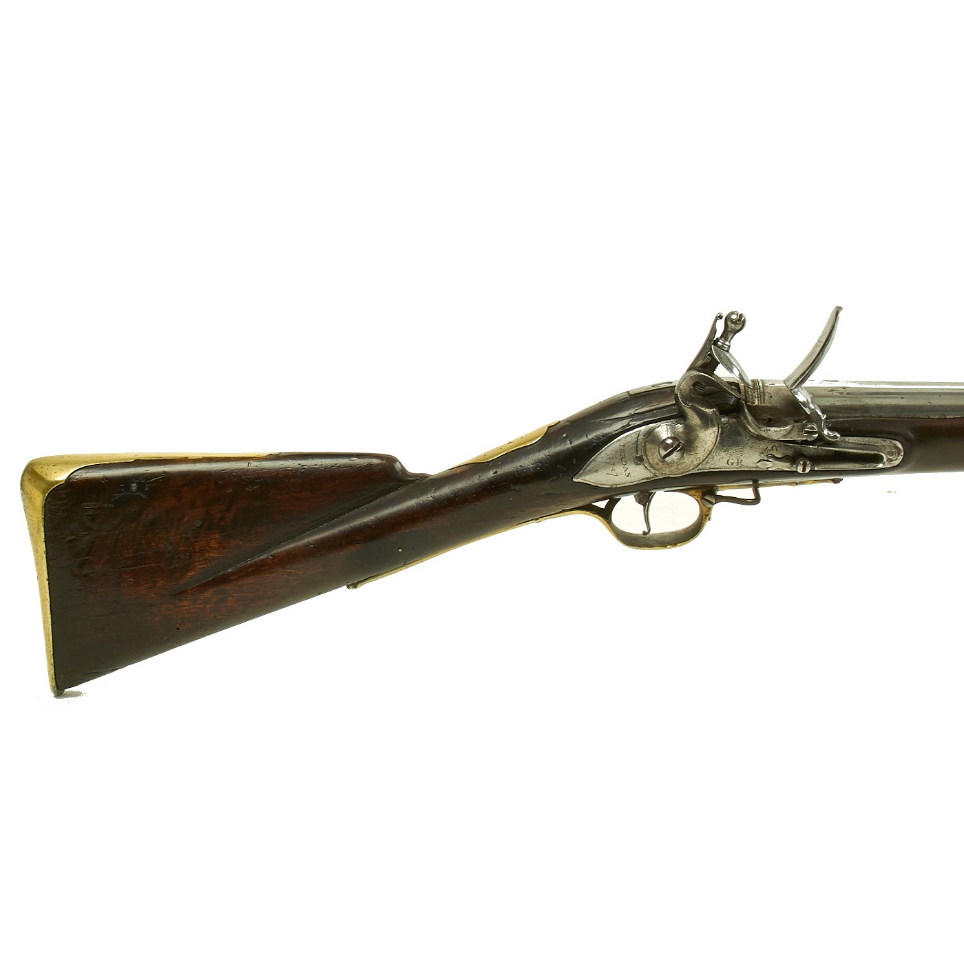 Original British Long Land Pattern 1748 Brown Bess Flintlock Musket by ...