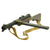 Original British WWII Lanchester MK.I* Display Submachine Gun SMG with 50 rd. Magazine and Sling Original Items