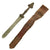 Original Set of Two Sudanese Mahdi Dervish Daggers with Leather Scabbards - c. 1885 Original Items