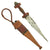Original Set of Two Sudanese Mahdi Dervish Daggers with Leather Scabbards - c. 1885 Original Items