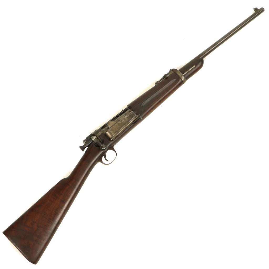 Original U.S. Springfield M1896 Krag–Jørgensen Saddle Ring Carbine with Figured Stock serial 71150 - Made in 1897 Original Items