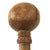 Original Victorian Era Zulu Wars Knobkierie War Club with Old Label Marked "Zulu Ulundi" Original Items