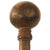 Original Victorian Era Zulu Wars Knobkierie War Club with Old Label Marked "Zulu Ulundi" Original Items