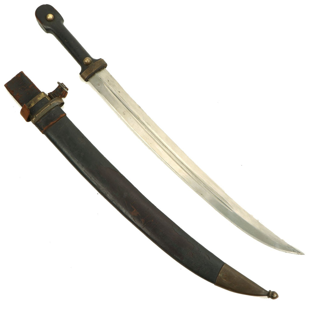 Original Imperial Russian WWI M1907 "Bebut" Artillery Kindjal Short Sword with Scabbard - dated 1916 Original Items
