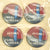 Original U.S. WWII 1942 Avenge Pearl Harbor Buy War Bond Unissued Morale Button Board Original Items