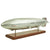 German Pre-WWII Hindenburg Zeppelin Model with Zeppelin-Weltfahrten 1932 Book Collection Original Items