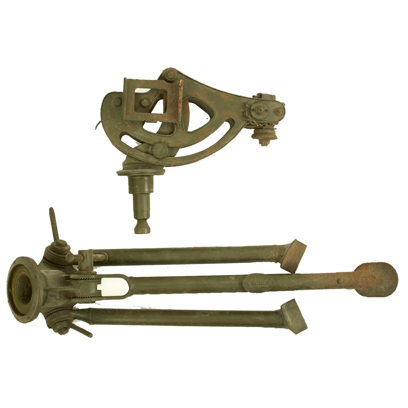 US M1917A1 トライポッド Original U.S. WWII Colt Browning M1917A1 .30 Caliber Machine