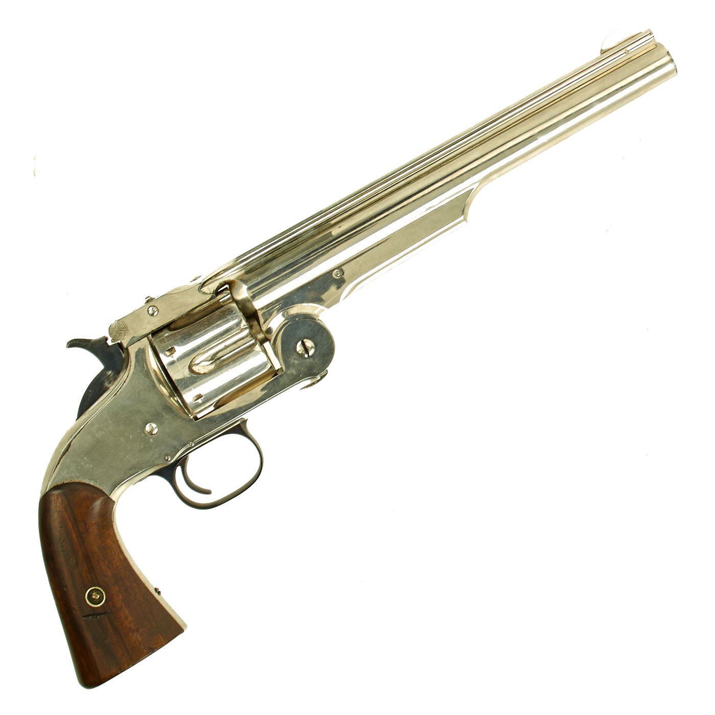 Original Excellent U.S. Smith & Wesson Nickel-Plated First Model