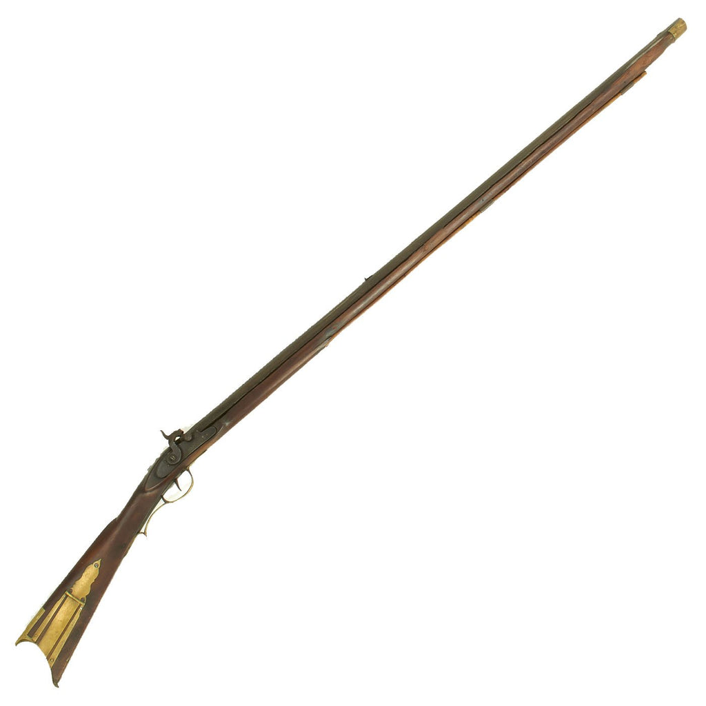 Original U.S. Kentucky Style Trade Percussion Long Rifle circa 1840 Original Items