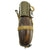 Original German WWII Afrikakorps Coconut Canteen with Cup and Harness by Heinrich Ritter - 1943 Dated Original Items