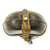 Original German WWII Afrikakorps Coconut Canteen with Cup and Harness by Heinrich Ritter - 1943 Dated Original Items
